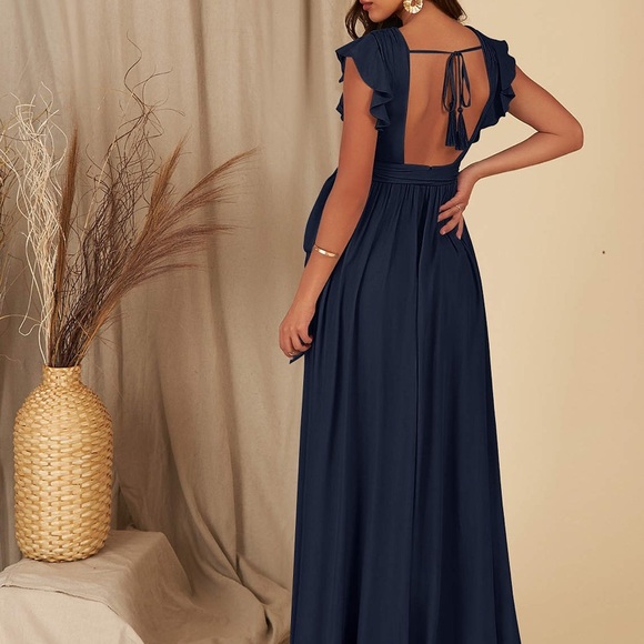 NWT ‼️Azazie Aruba A20 Dark Navy - Picture 2 of 6